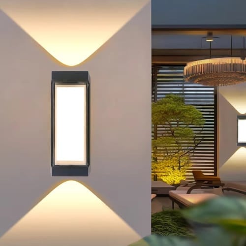انارة خارجية مودرن تعمل بمصابيح LED اقتصادية