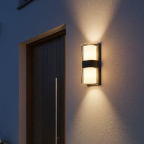 لمبات جدارية خارجية مودرن تصميم أسطواني