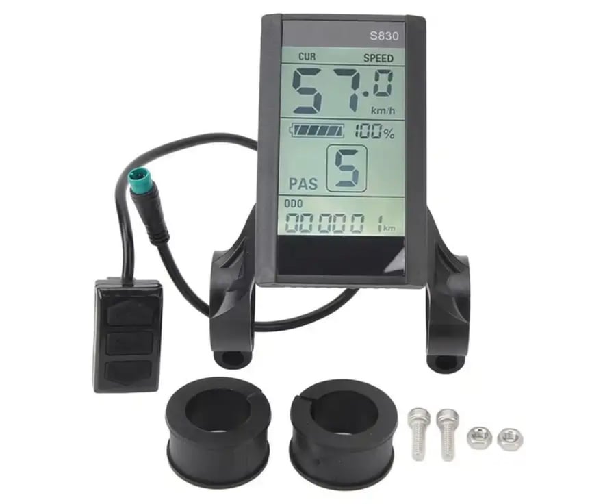 شاشة للدراجة الكهربائية 24-38-48 volt