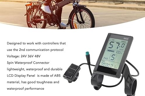 شاشة للدراجة الكهربائية 24-38-48 volt