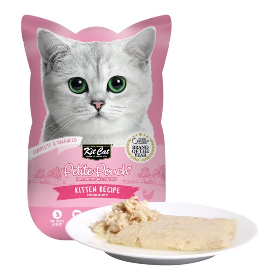 بكج طعام رطب للقطط الصغيرة Kitten 8 ظروف | كلوب فور باوز + كت كات