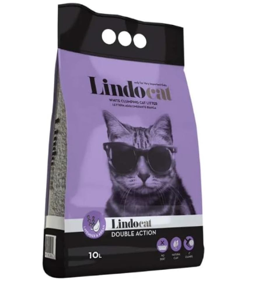 Lindo Cat Lavender Scented Cat Litter 10L