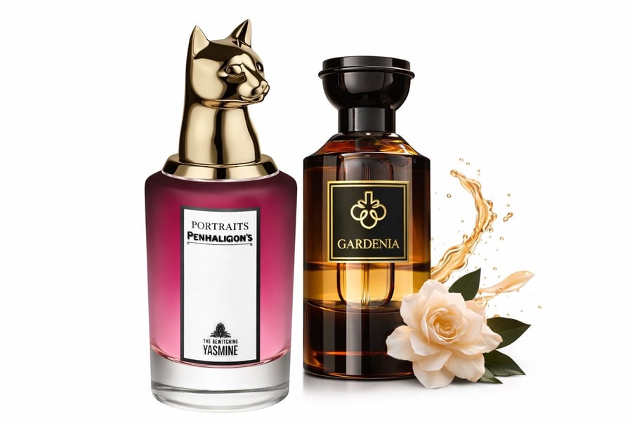 عطر قاردينيا ( مستوحاة من بنهالغنز ياسميني)