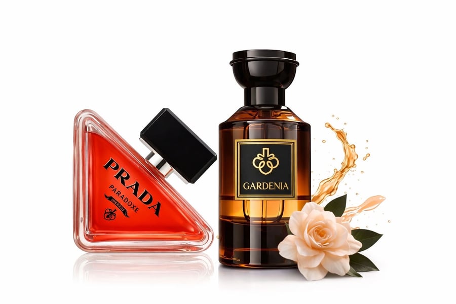 عطر قاردينيا ( مستوحاة من برادا بارادوكس)
