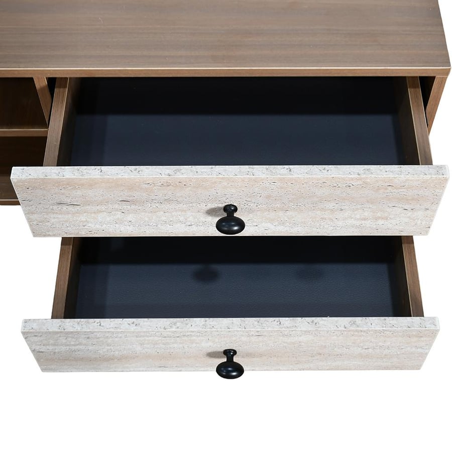 Modern wooden TV unit 160 cm