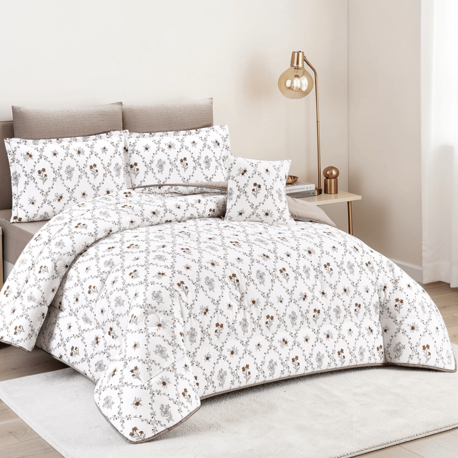 Microfiber bedspread 4 pieces single
