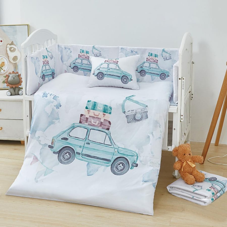 Children's bedspread 5 pieces barriers