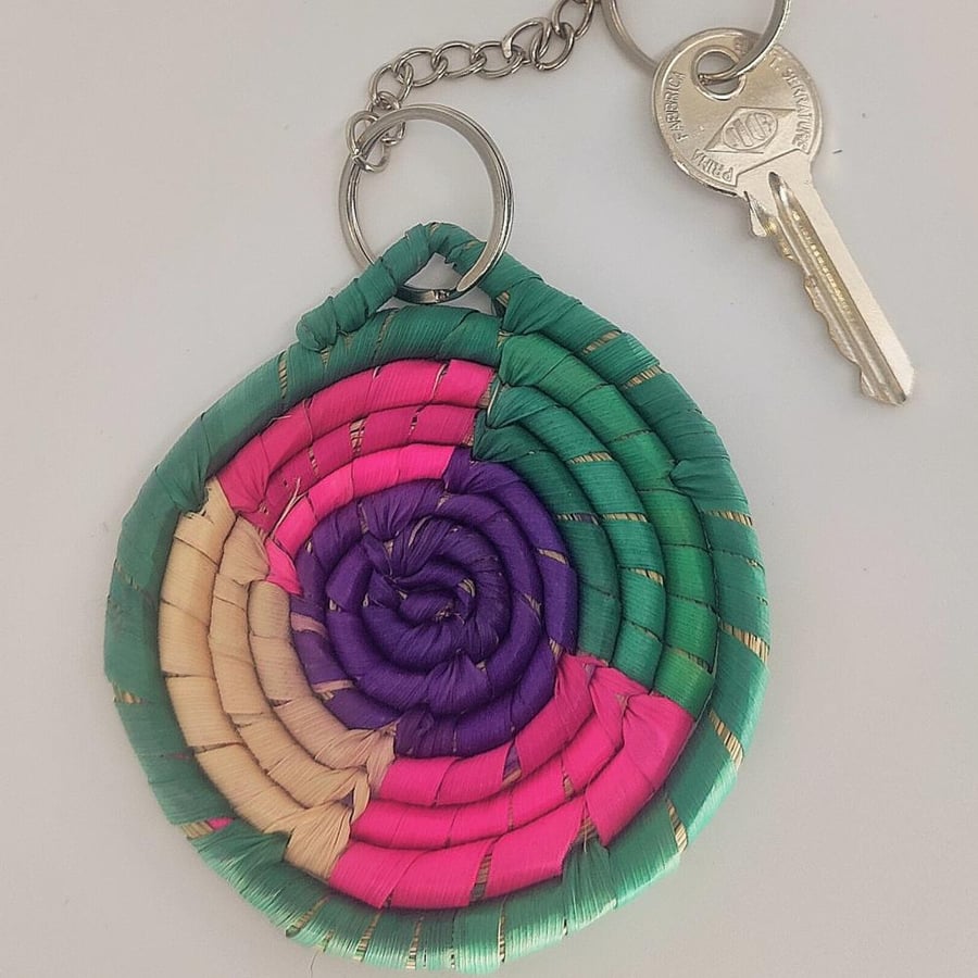 Straw Keyring (2 Pieces)