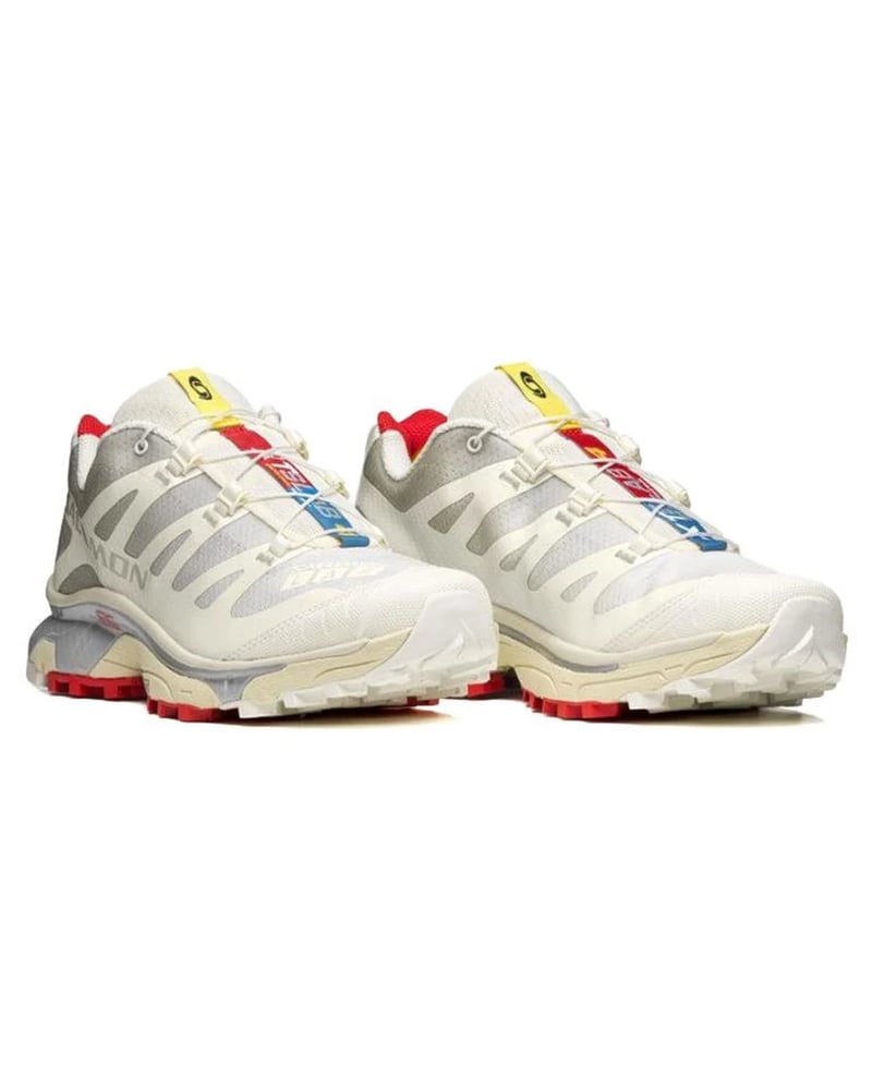 SALOMON XT-4 OG Vanilla Ice/Fiery Red/White Sneakers