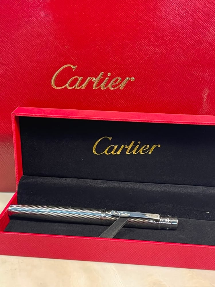 Cartier silver pen