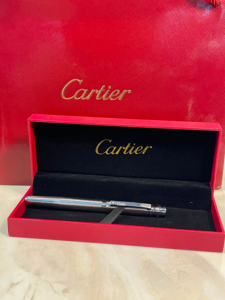 Cartier silver pen