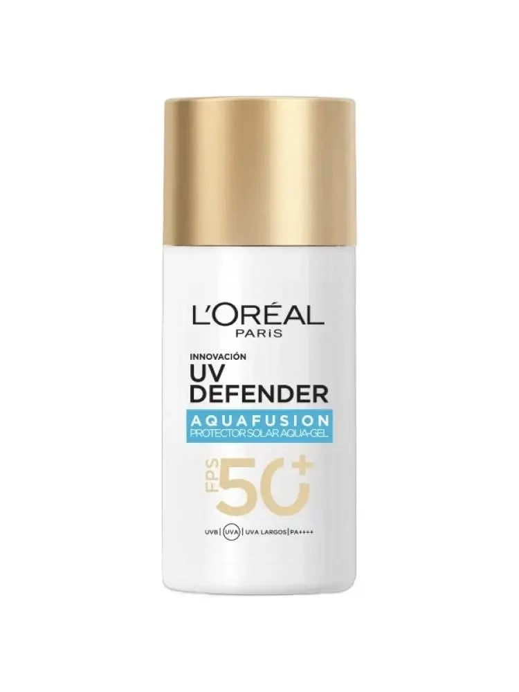 لوريال باريس - جل واقي شمس spf50 اكوا فيوجن حماية - 50 مل