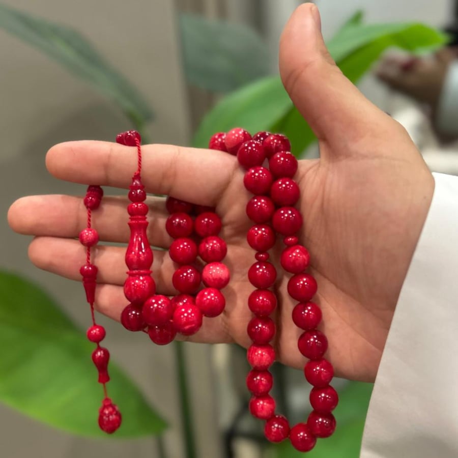 مسباح فاتوران (تمليكة) أحمر ياقوتي