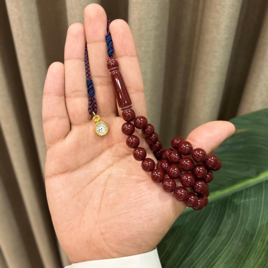 مسباح بكلايت عنابي (كركوشة تفصال )