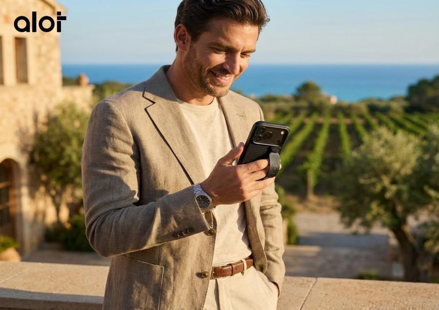 ألوت كفر حماية Noble l Series للايفون 17 بروماكس - اسود