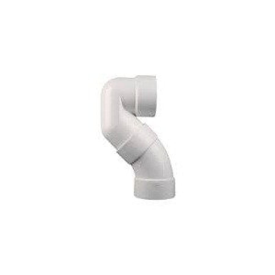 Elbow, smell 2 inches, pressure 40, white, flying