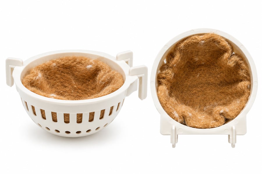 عش كناري مع لباد