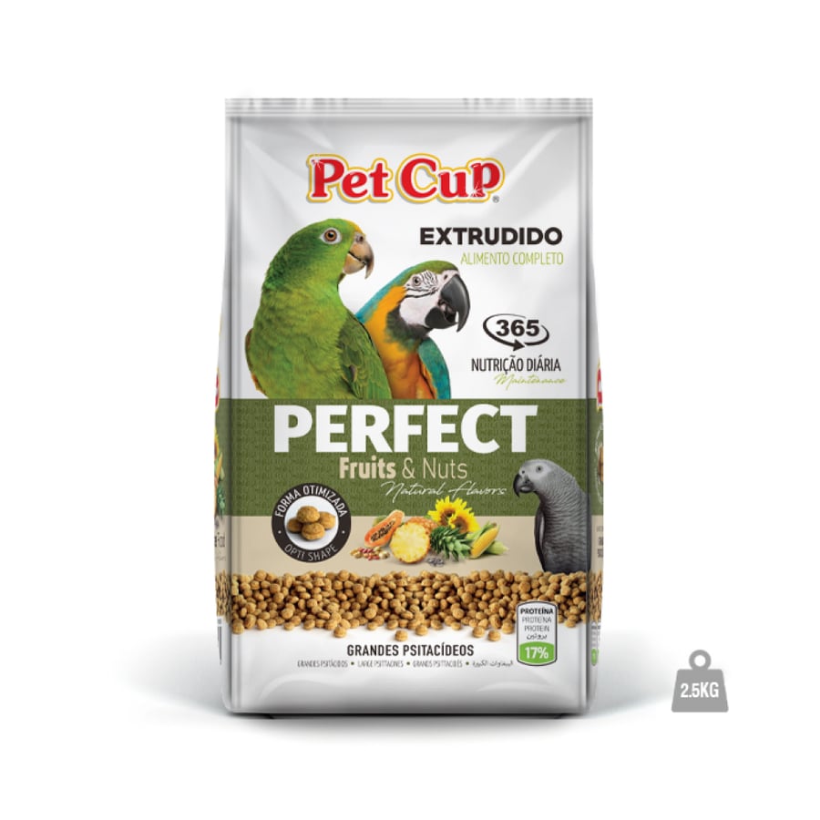 بلت خاص للببغاوات ونص يومي PET CUP وزن متعدد