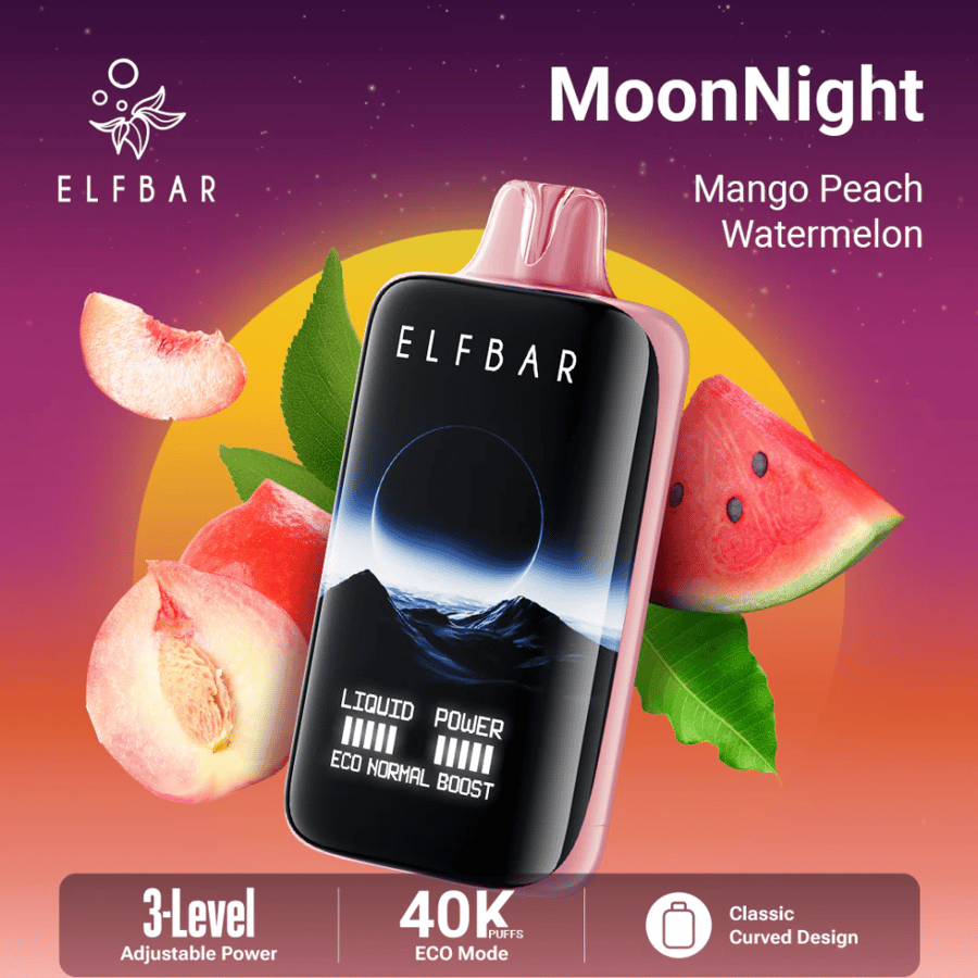 ELFBAR MOONNİGHT سحبة سيجارة الفبار 40000 شفطة MG50