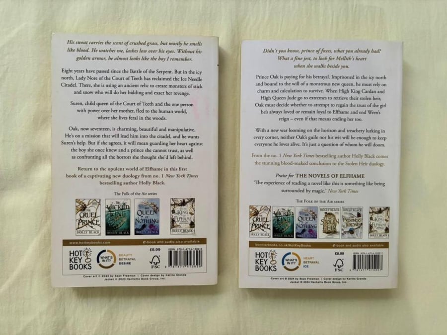 The Stolen Heir & The Prisoner's Throne (2 Books Set)