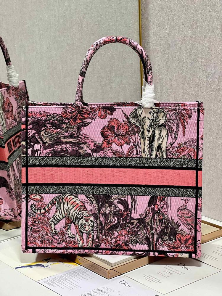 Large Dior Book Tote