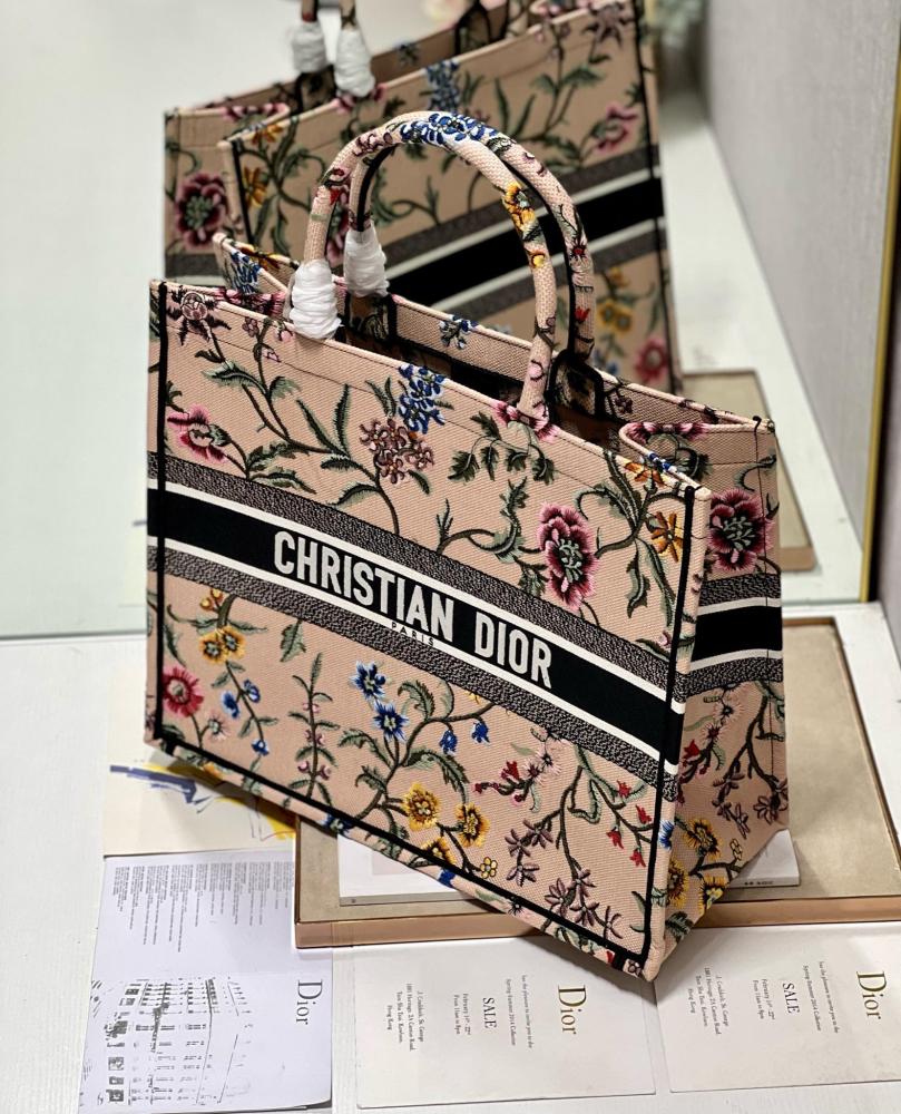 Large Dior Book Tote
