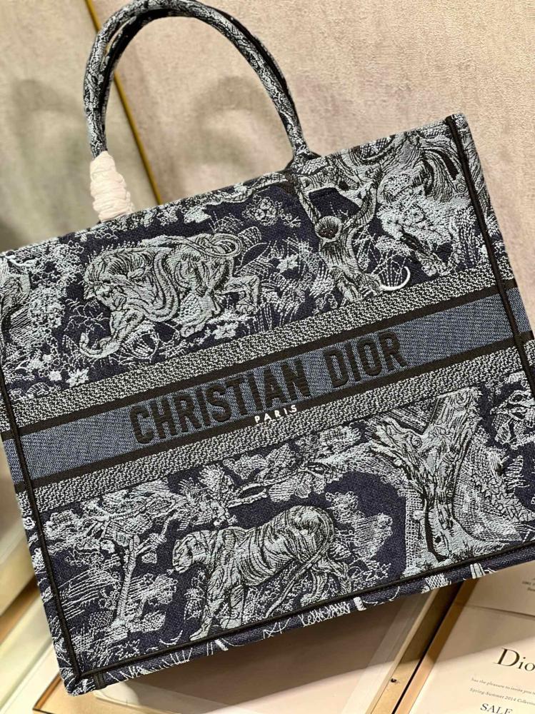 Large Dior Book Tote