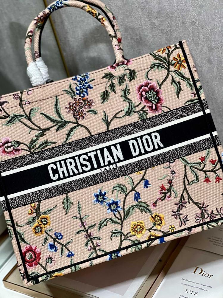 Large Dior Book Tote