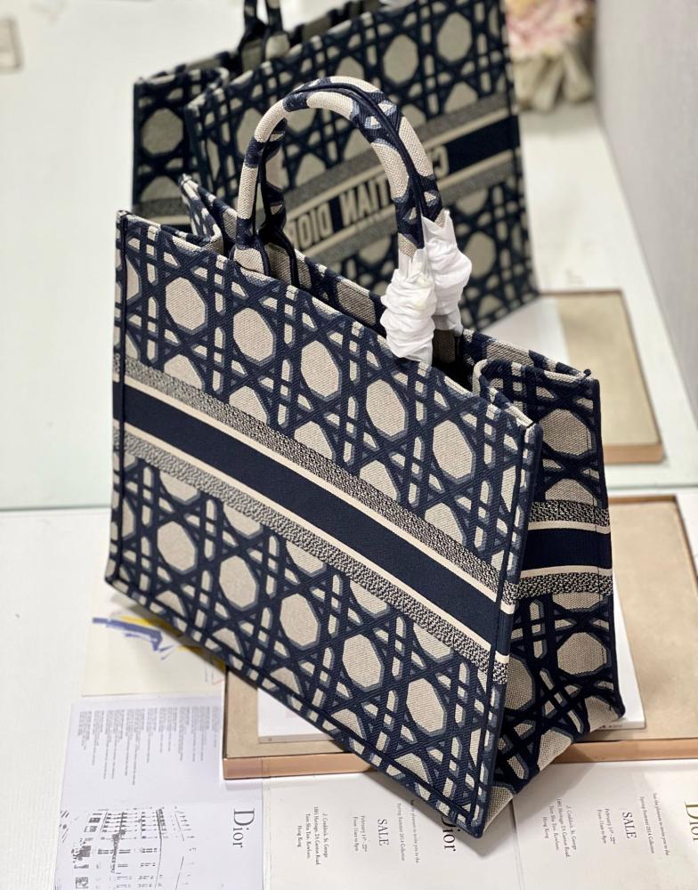 Large Dior Book Tote