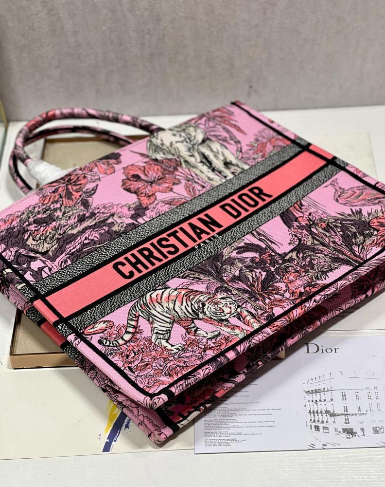 Large Dior Book Tote