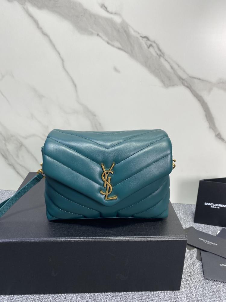 Saint Laurent Small Loulou Quilted Leather Bag