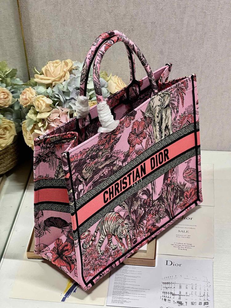 Large Dior Book Tote