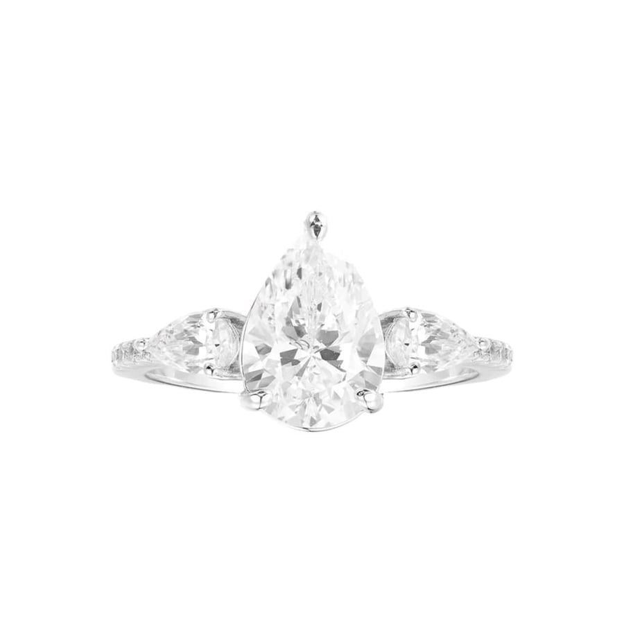 The Classic Mini Pear Ring