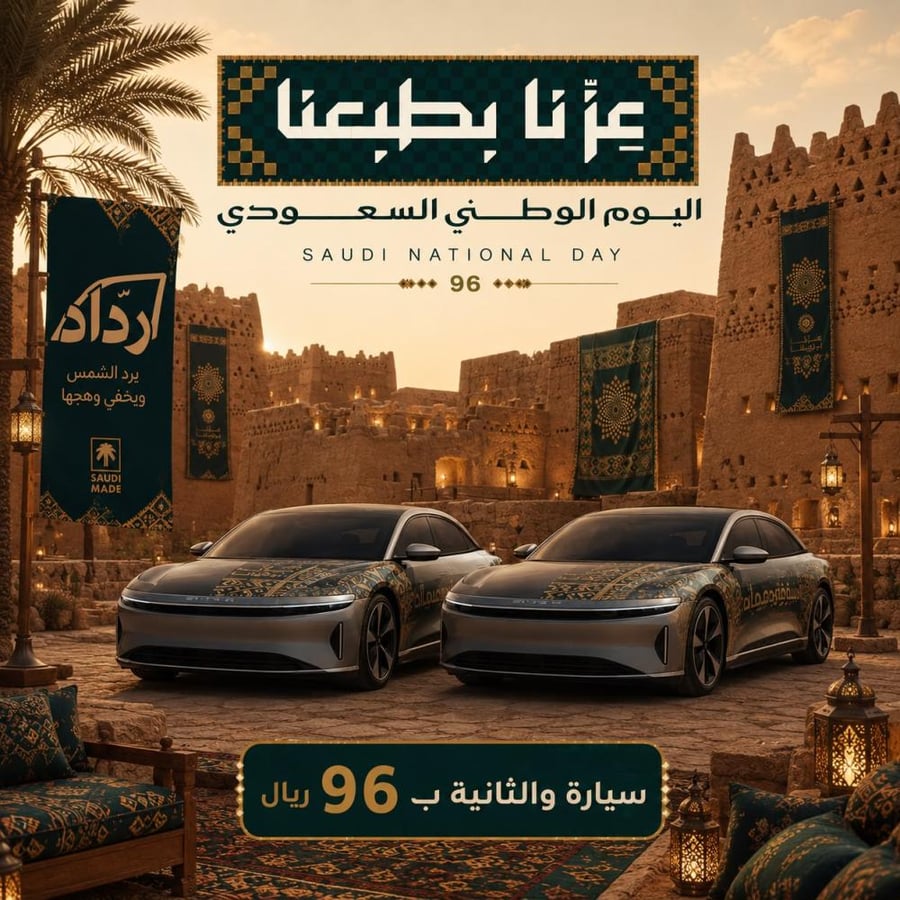 تظليل العازل الحراري - (سيارة ب293 والثانية ب96 ريال)