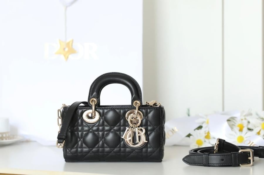 شنطة My Dior اسود بكل القياسات