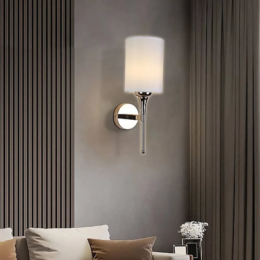 ابليك حائط جداري مودرن مفرد ذهبي E14*1L