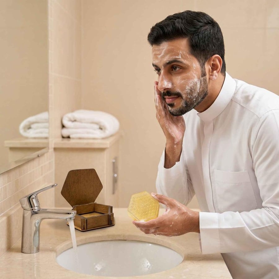 انا طبيعي ( I Natural ) صابونة العسل المعجزة الطبيعية 100%