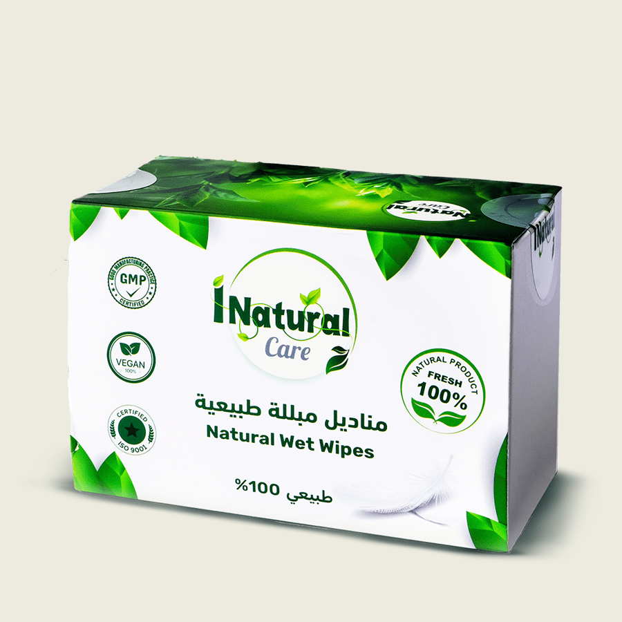 وايبس مناديل مبللة (20 حبة) طبيعي 100%