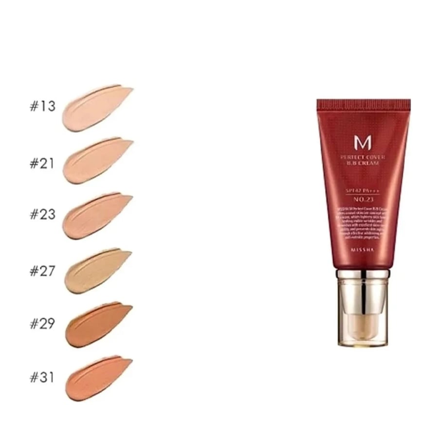 كريم أساس بي بي كريم مع واقي شمس SPF42 من ميشا – 50 مل