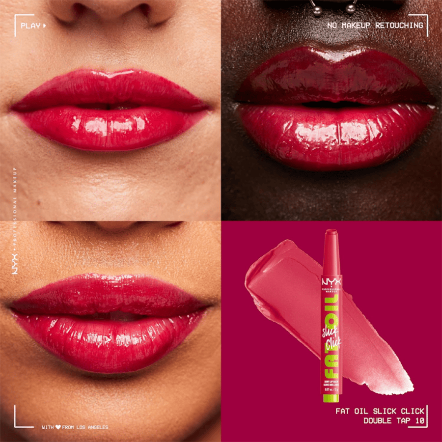 Glossy lip moisturizer Fat Oil from NYX, level 10 – 2 grams