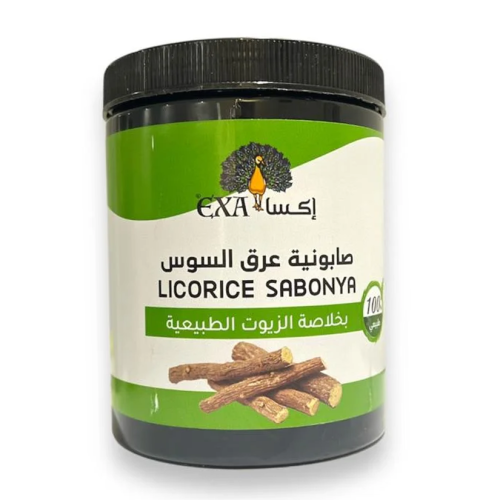 صابونية عرق السوس بخلاصة الزيوت الطبيعية من اكسا 700 جم