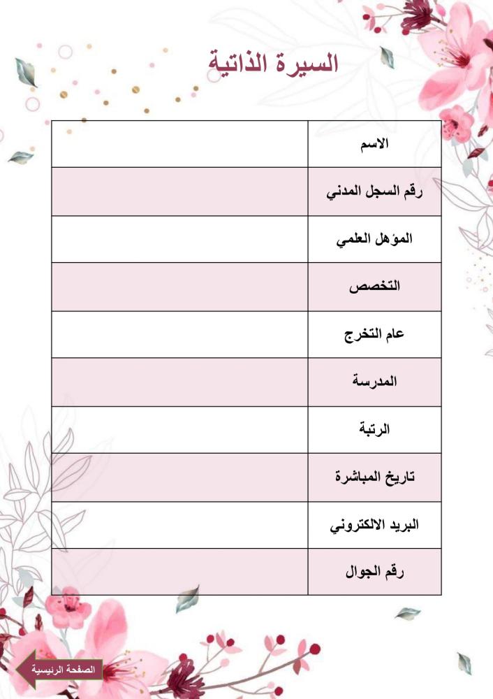 سجل شواهد الأداء للمعلمة  وردي رفع الشواهد صور وباركود