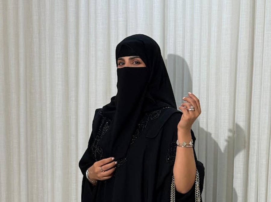 W1نقاب كويتي الطول 14والعرض 10