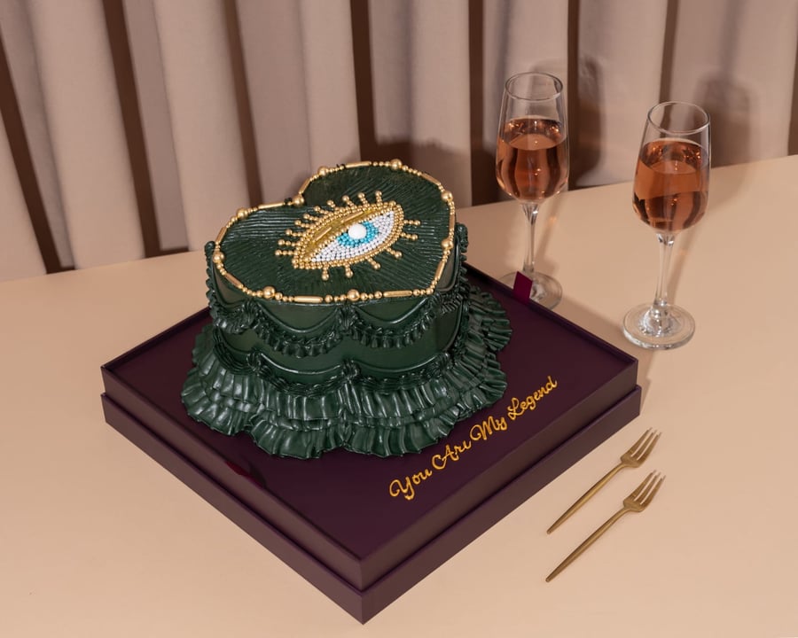 Emerald Eye Cake
