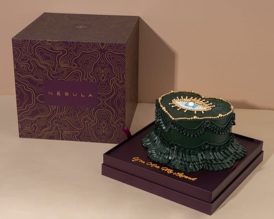 Emerald Eye Cake