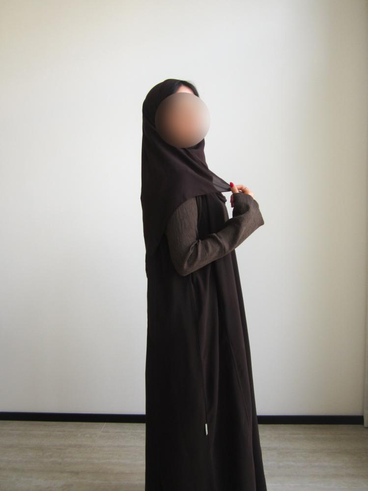 Espresso Charm Abaya