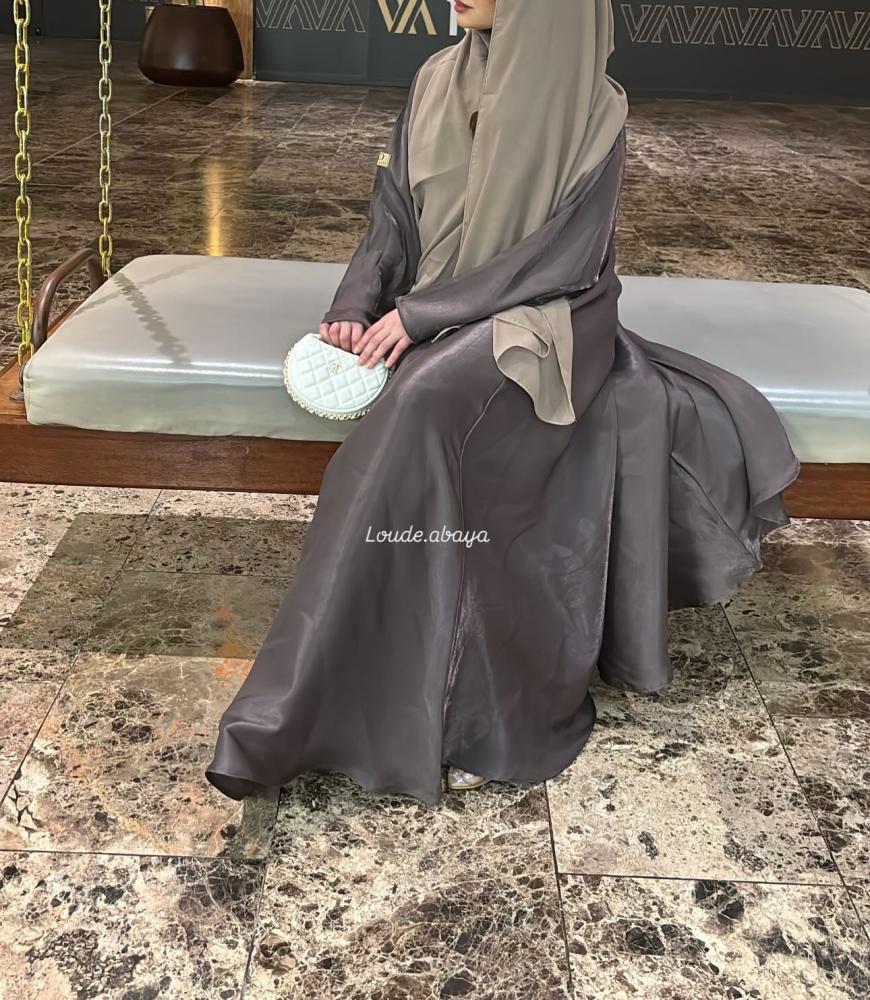 عباية نص كلوش "الخريف"