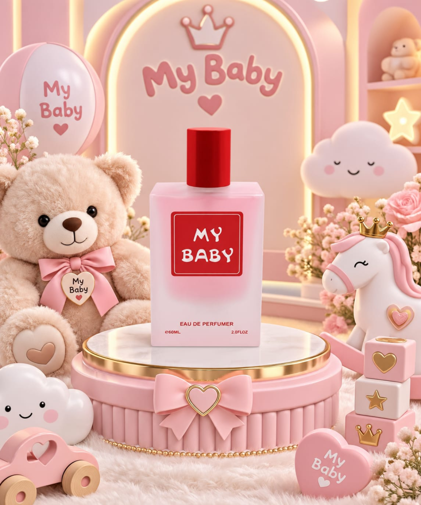 عطر ماي بيبي الأحمر