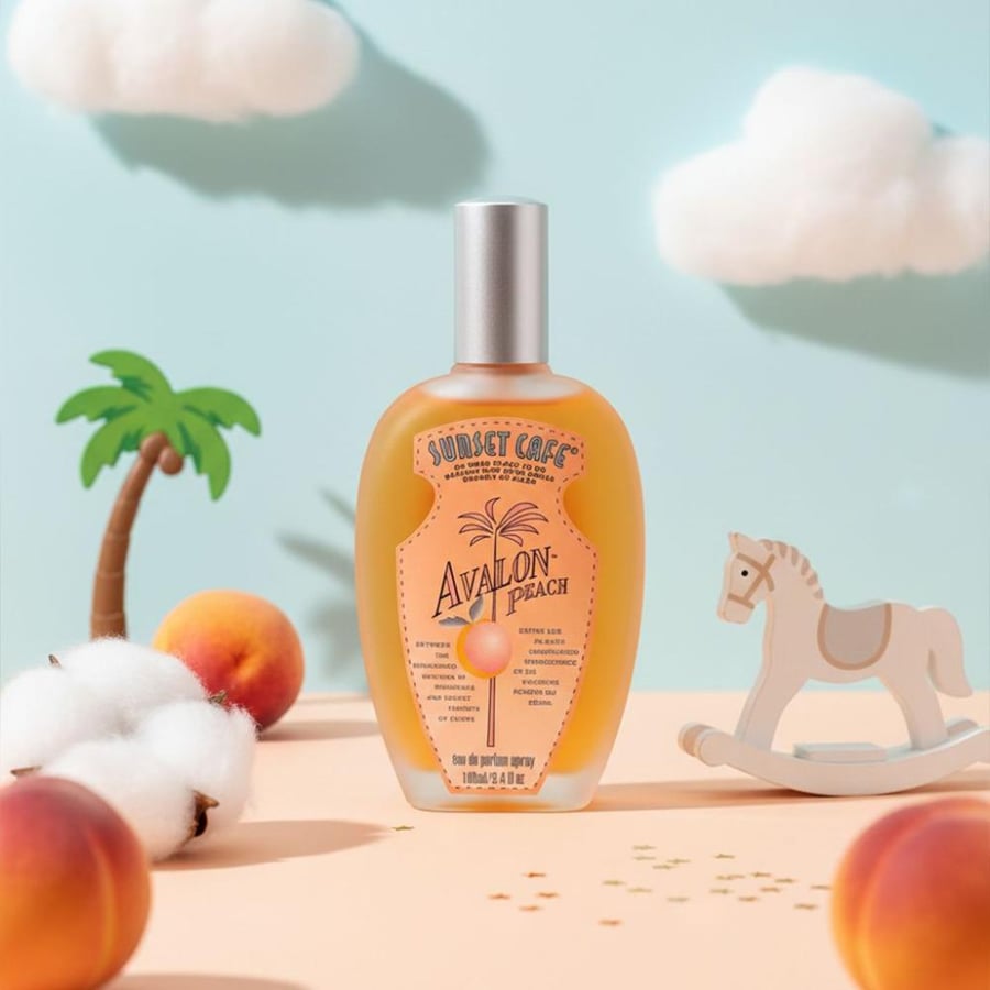 Sunset Café Avalon Peach  | سنسيت كافيه أفالون بيش 100 مل