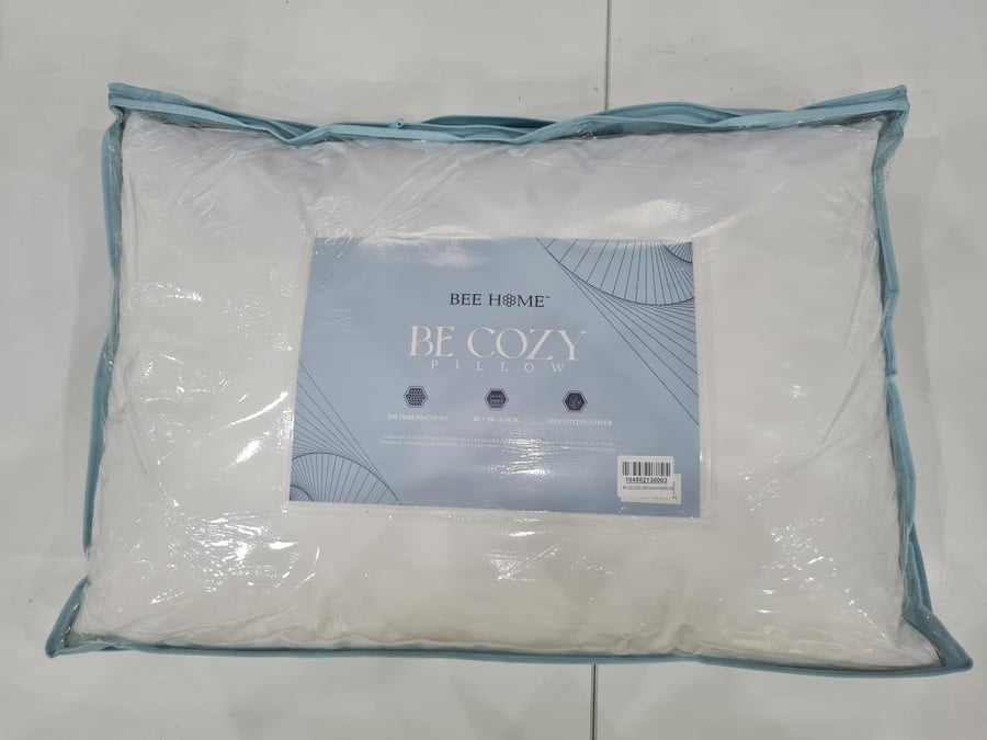Bee Cozy Extra Firm Pillow – 230 TC 100% Cotton Cover